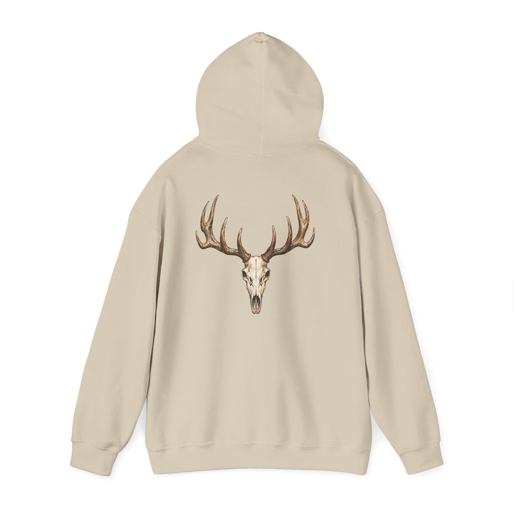 Elk Skull Antler Hoodie