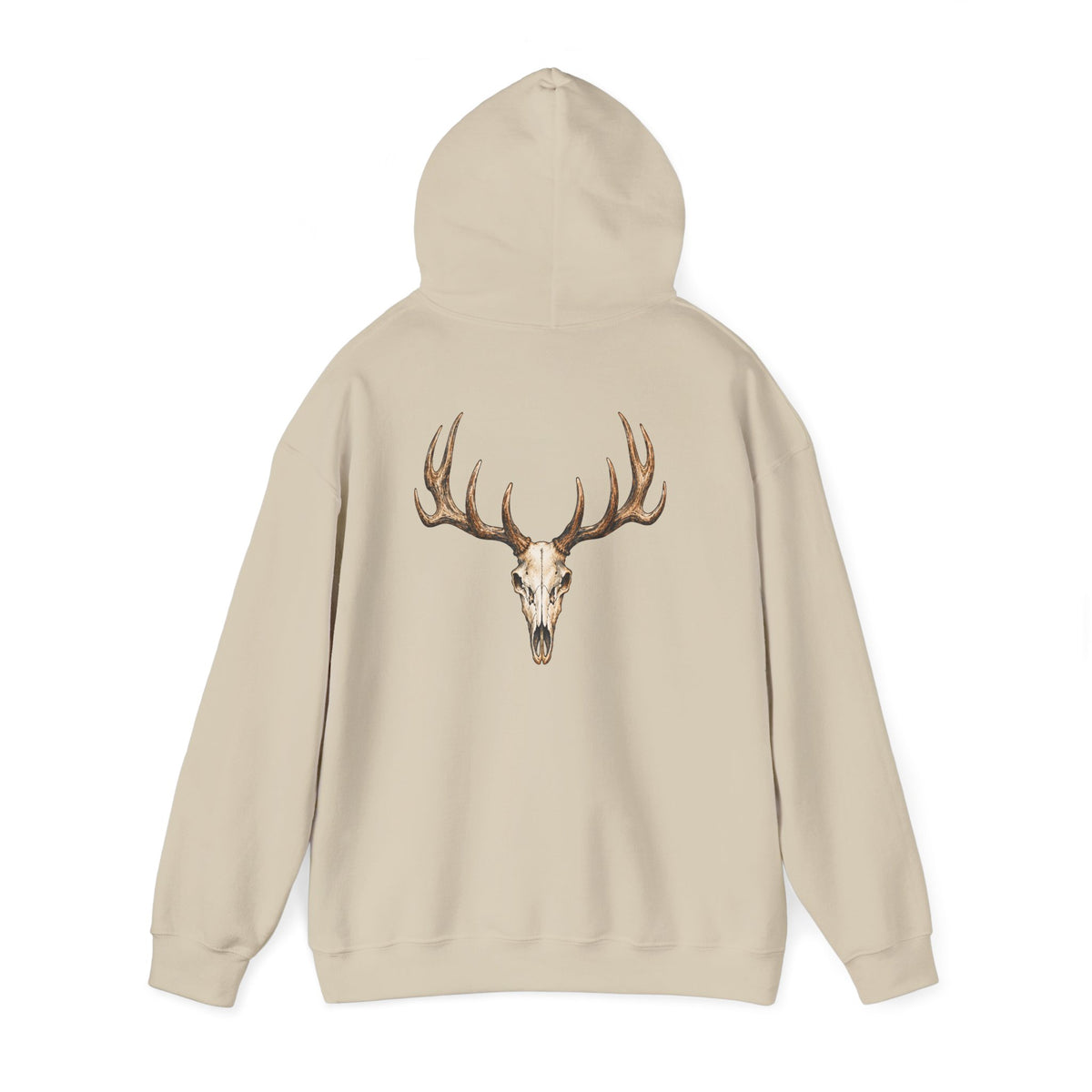 Elk Skull Antler Hoodie