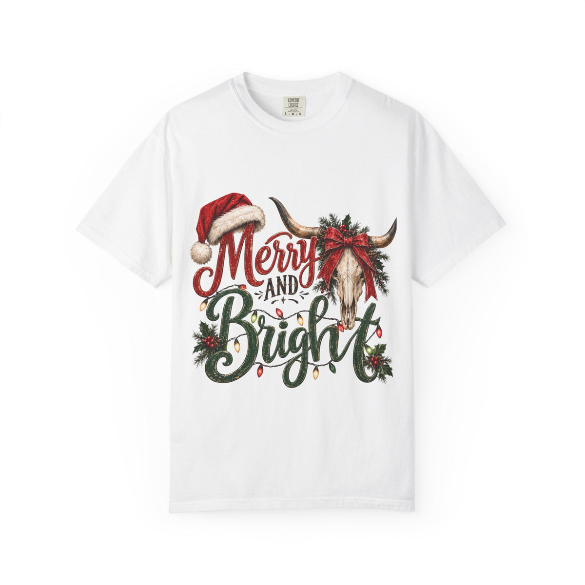 Merry and Bright Christmas Tee