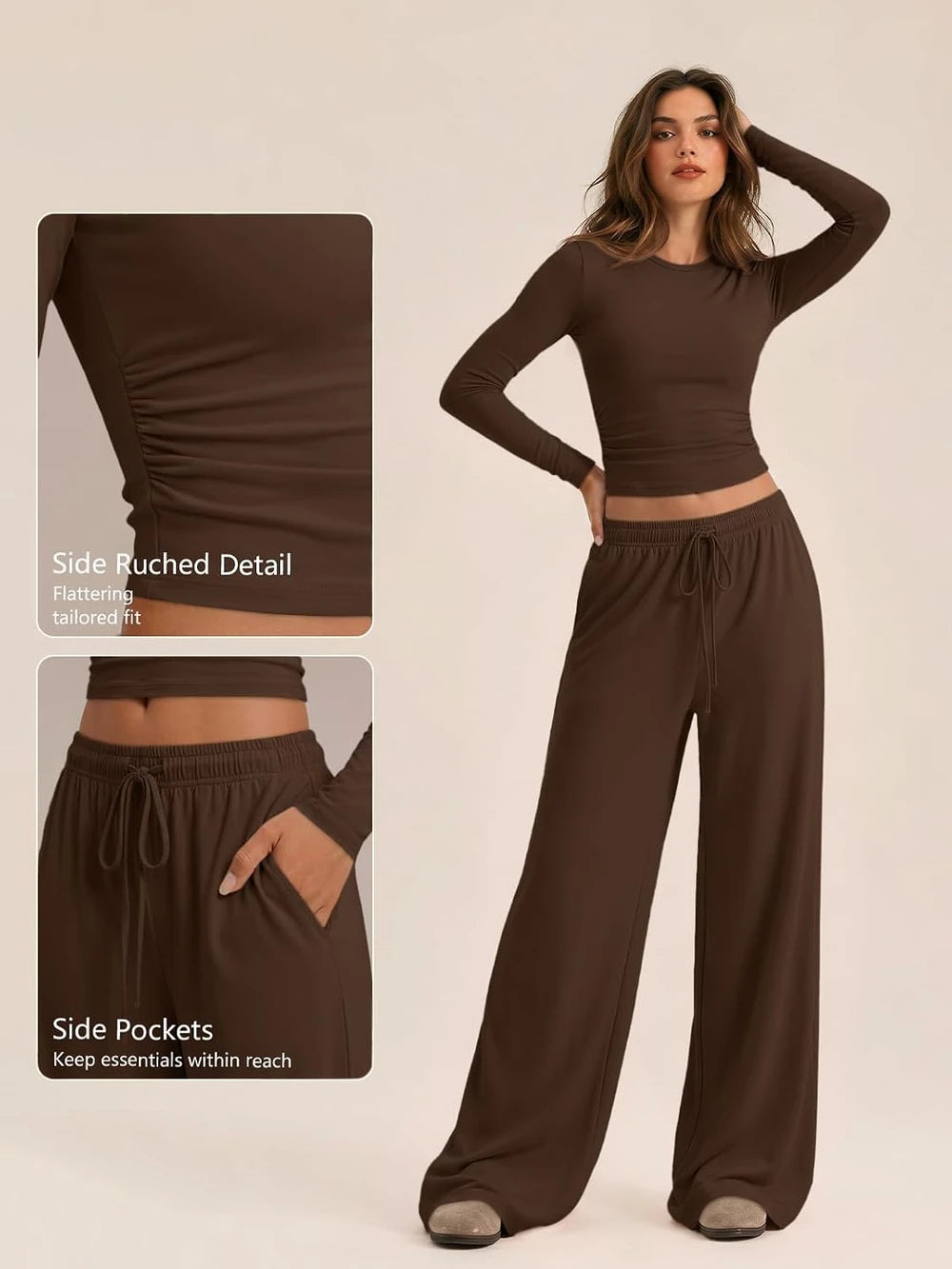Women Two Piece Lounge Set
