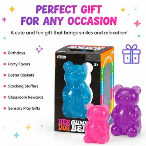 Gummy Bear Squishy Sensory Toy