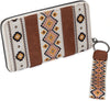 Western Aztec Wristlet Wallet
