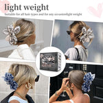 Bow Hair Claw Clips