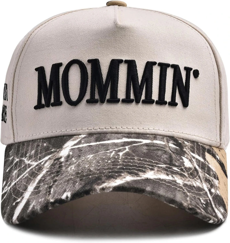 Embroidered Mom Trucker Hat
