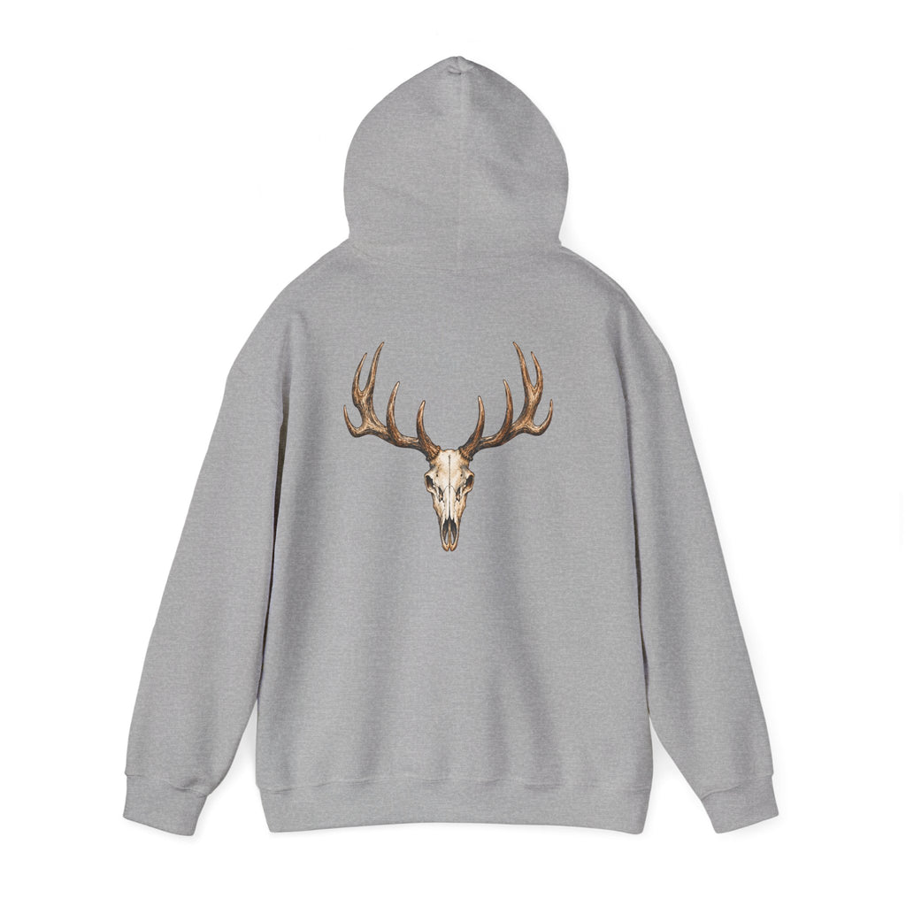 Elk Skull Antler Hoodie