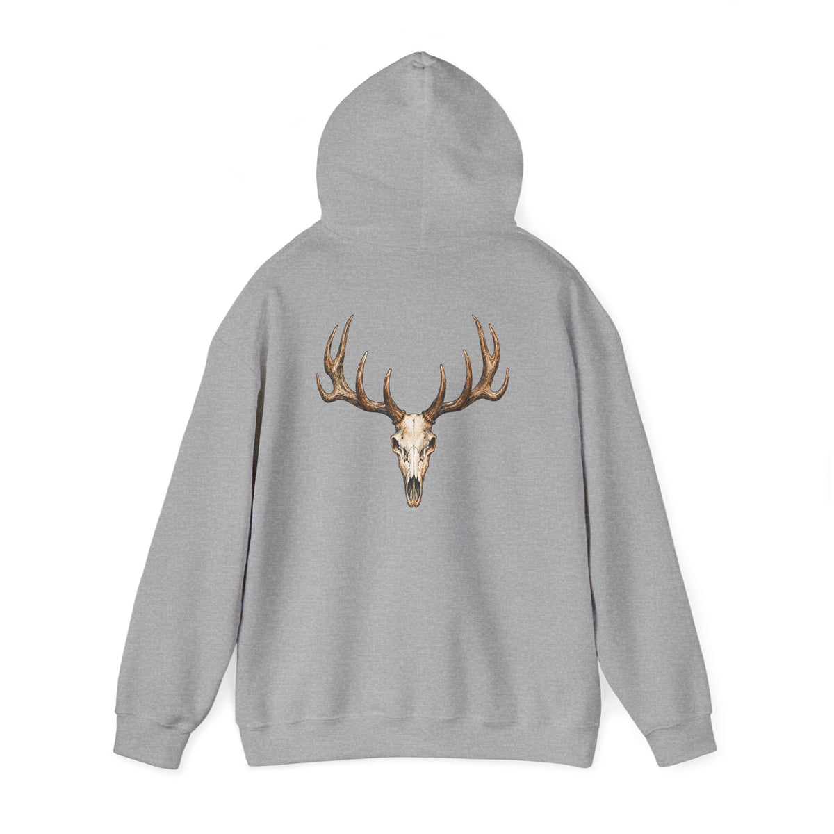 Elk Skull Antler Hoodie