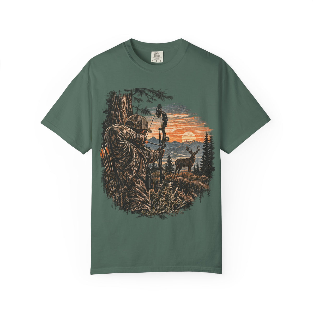 Bowhunter Sunset Tee