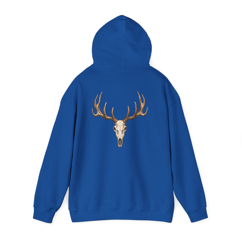 Elk Skull Antler Hoodie
