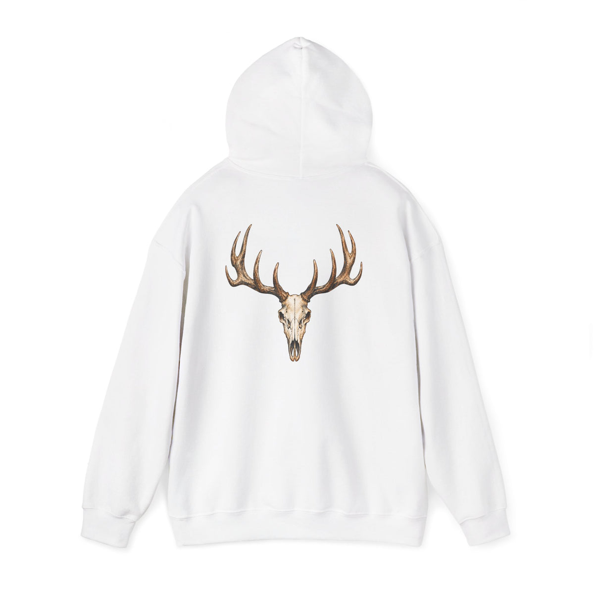 Elk Skull Antler Hoodie