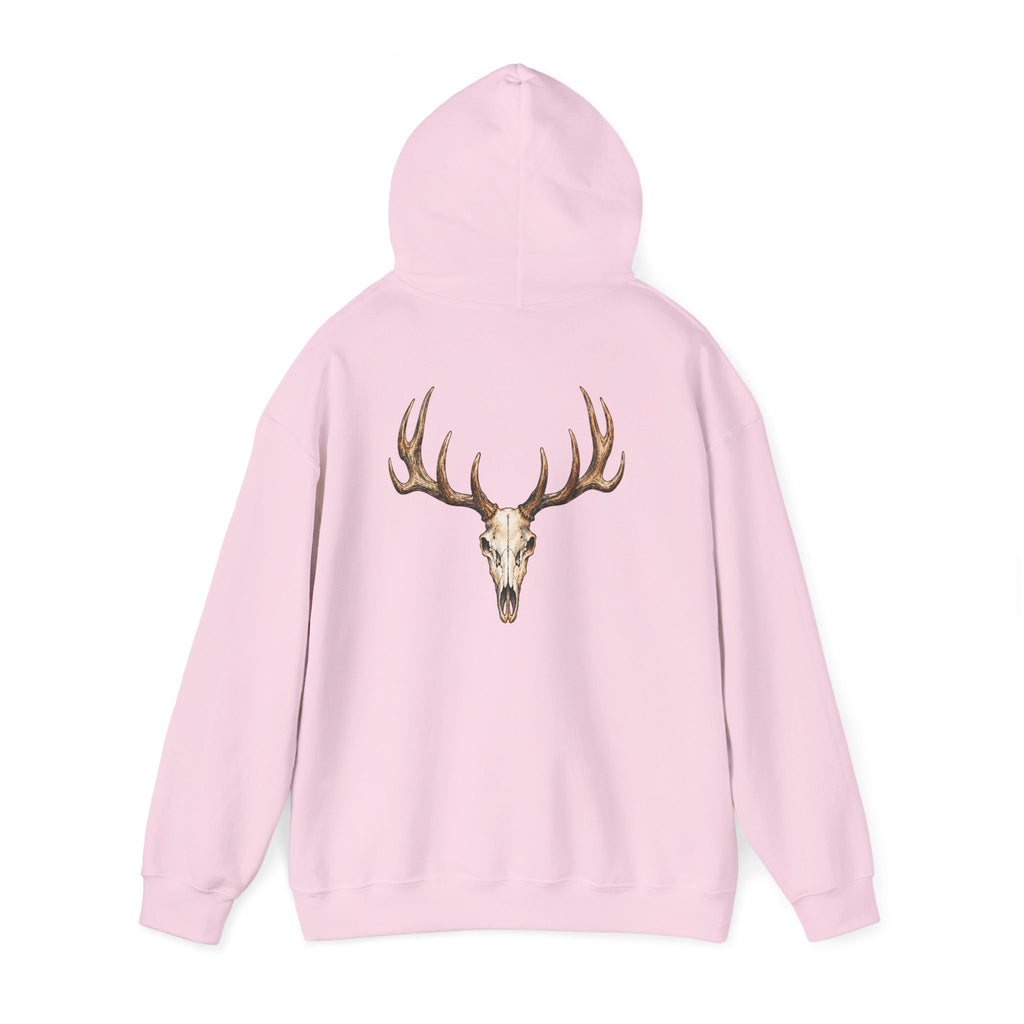 Elk Skull Antler Hoodie
