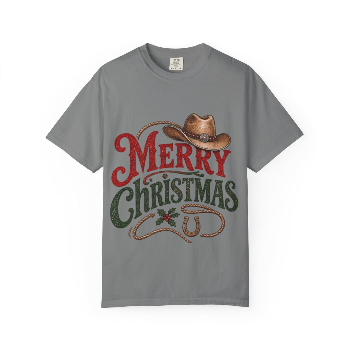 Merry Christmas Cowboy Tee